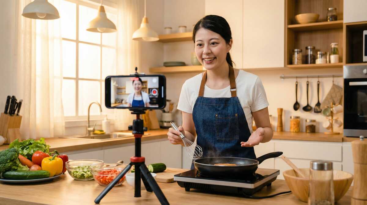 国产自拍美食视频制作